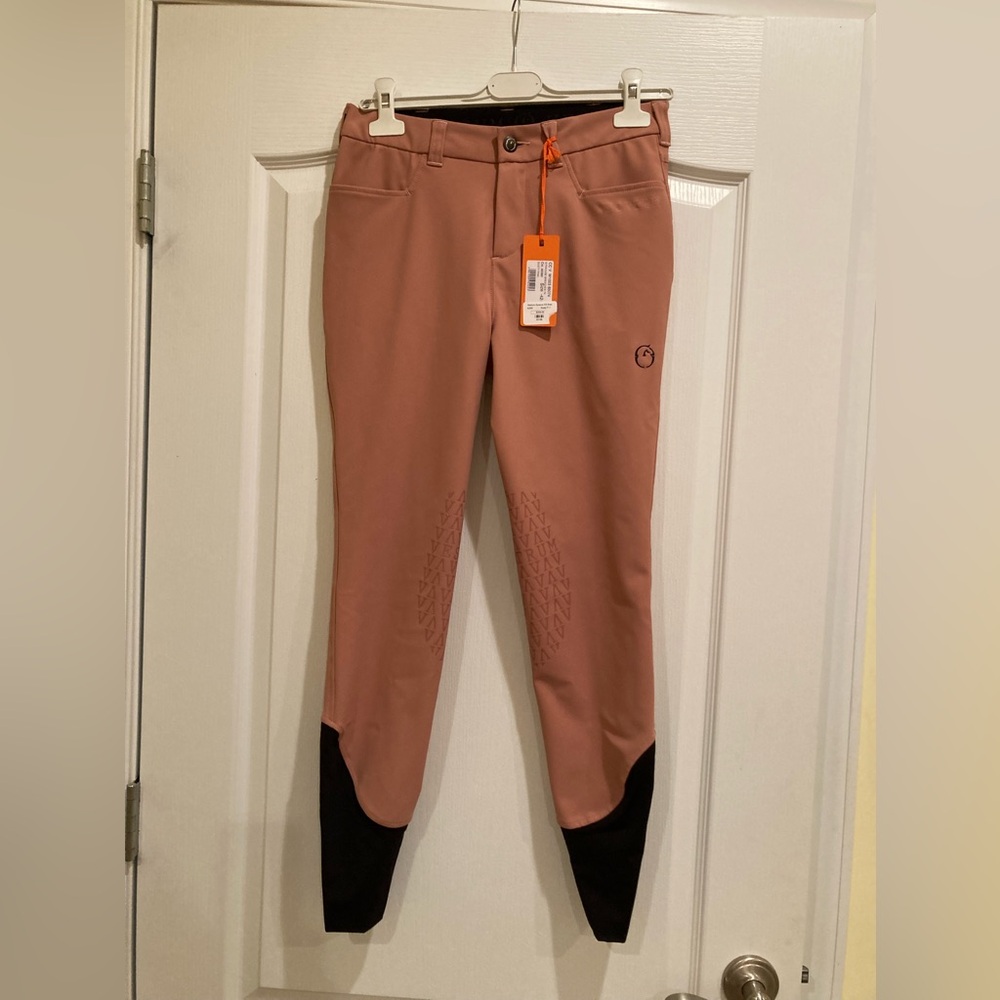 Vestrum of Italy Women's Pink Equestrian Riding Pants